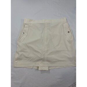 Athleta Vienna Cargo Skort Women's Size 16 Ivory